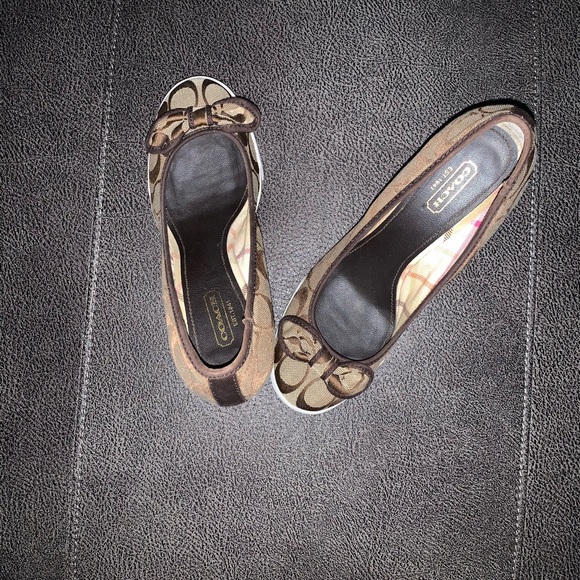 Coach wedges - Picture 3 of 6